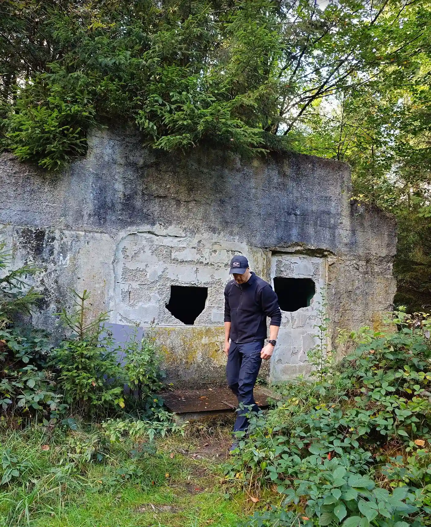 Image: The bunker intended for supplying water.